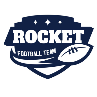 Rocket Football Team logo template Thumbnail