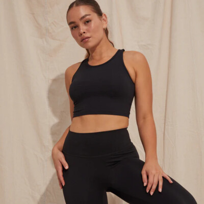 Cropped Tank - Onyx Thumbnail