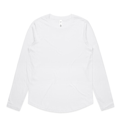 Wo's Maple Curve L/S Tee Thumbnail