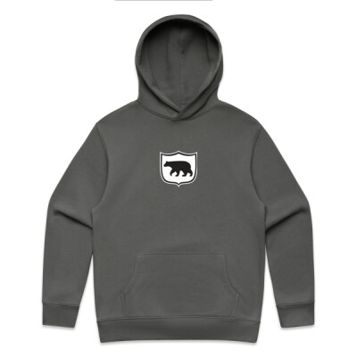 Retro badge hoodie - Front and Back Thumbnail